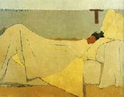 Edouard Vuillard In Bed USA oil painting reproduction
